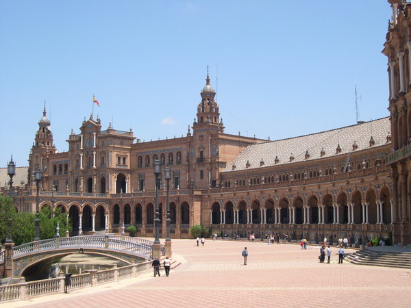 Siviglia, Plaza de España (ancora)