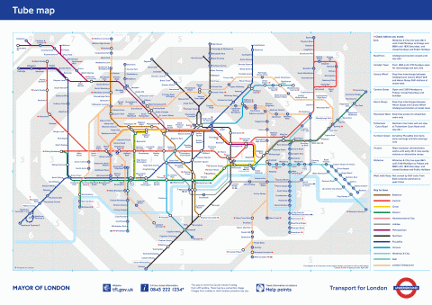 Mappa metro